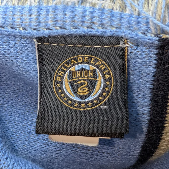 Philadelphia Union MLS Blue Scarf Adidas Philly Sports Team 2012 - Picture 5 of 9